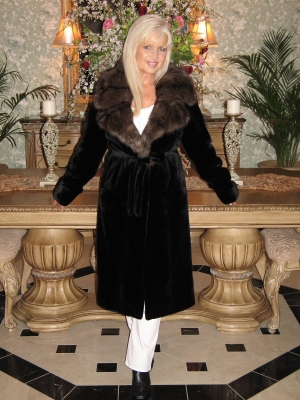 Russian on sale mink coat